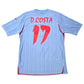 2007/08 Celta Vigo Home Football Shirt (L) Umbro #17 D.Costa