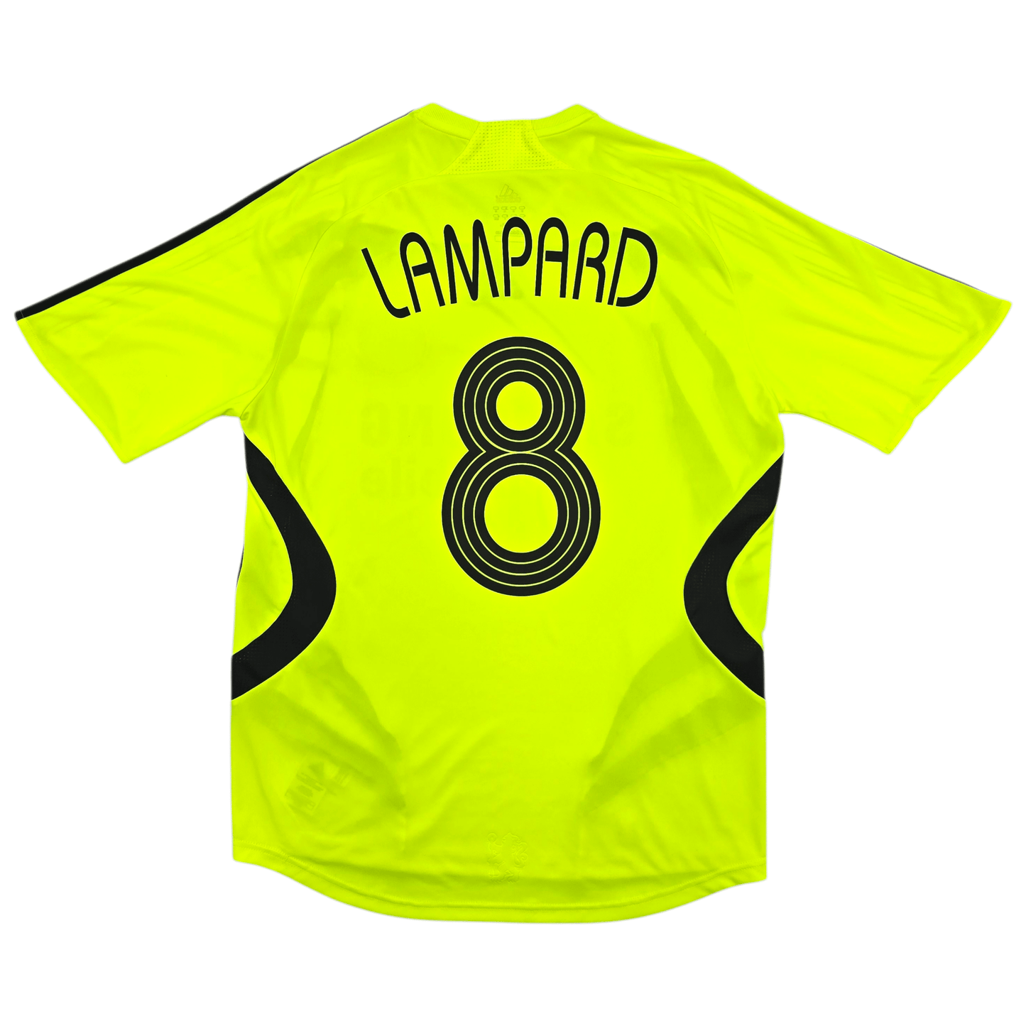 2007/08 Chelsea Away Football Shirt (M) Adidas #8 Lampard