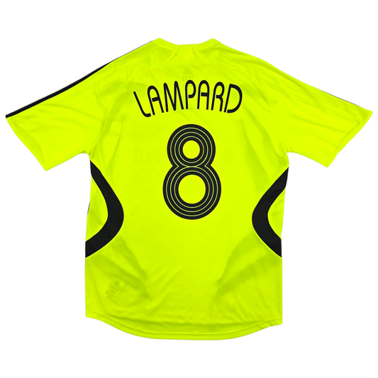 2007/08 Chelsea Away Football Shirt (M) Adidas #8 Lampard