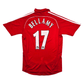 2007/08 Liverpool Home Football Shirt (S) Adidas #17 Bellamy
