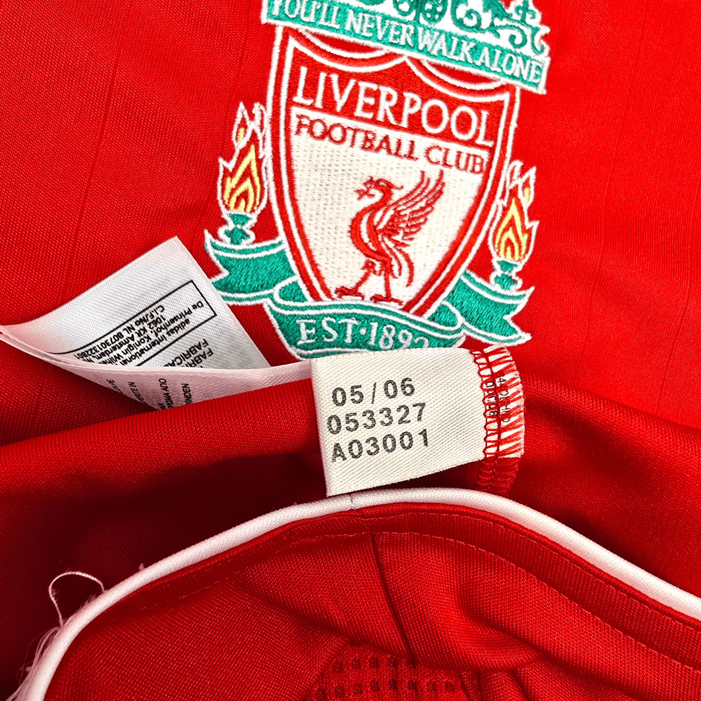 2007/08 Liverpool Home Football Shirt (S) Adidas #17 Bellamy