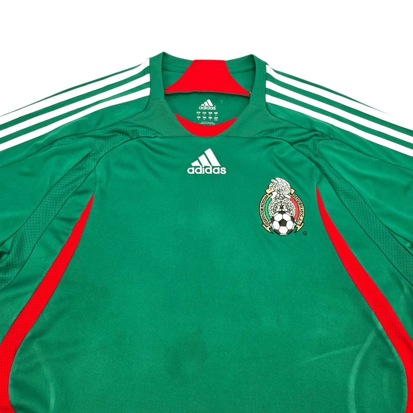 2007/08 Mexico Home Football Shirt (M) Adidas