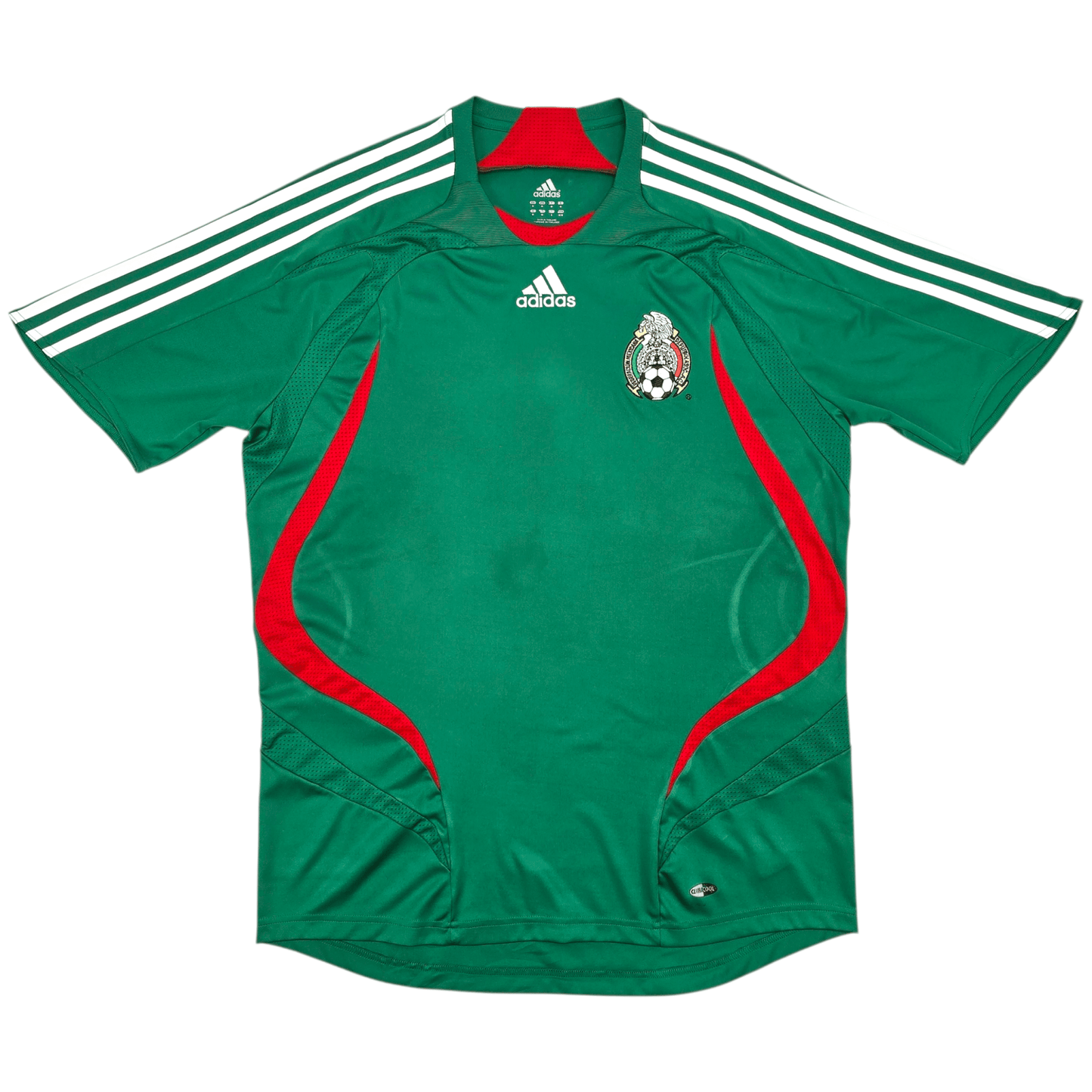 2007/08 Mexico Home Football Shirt (M) Adidas