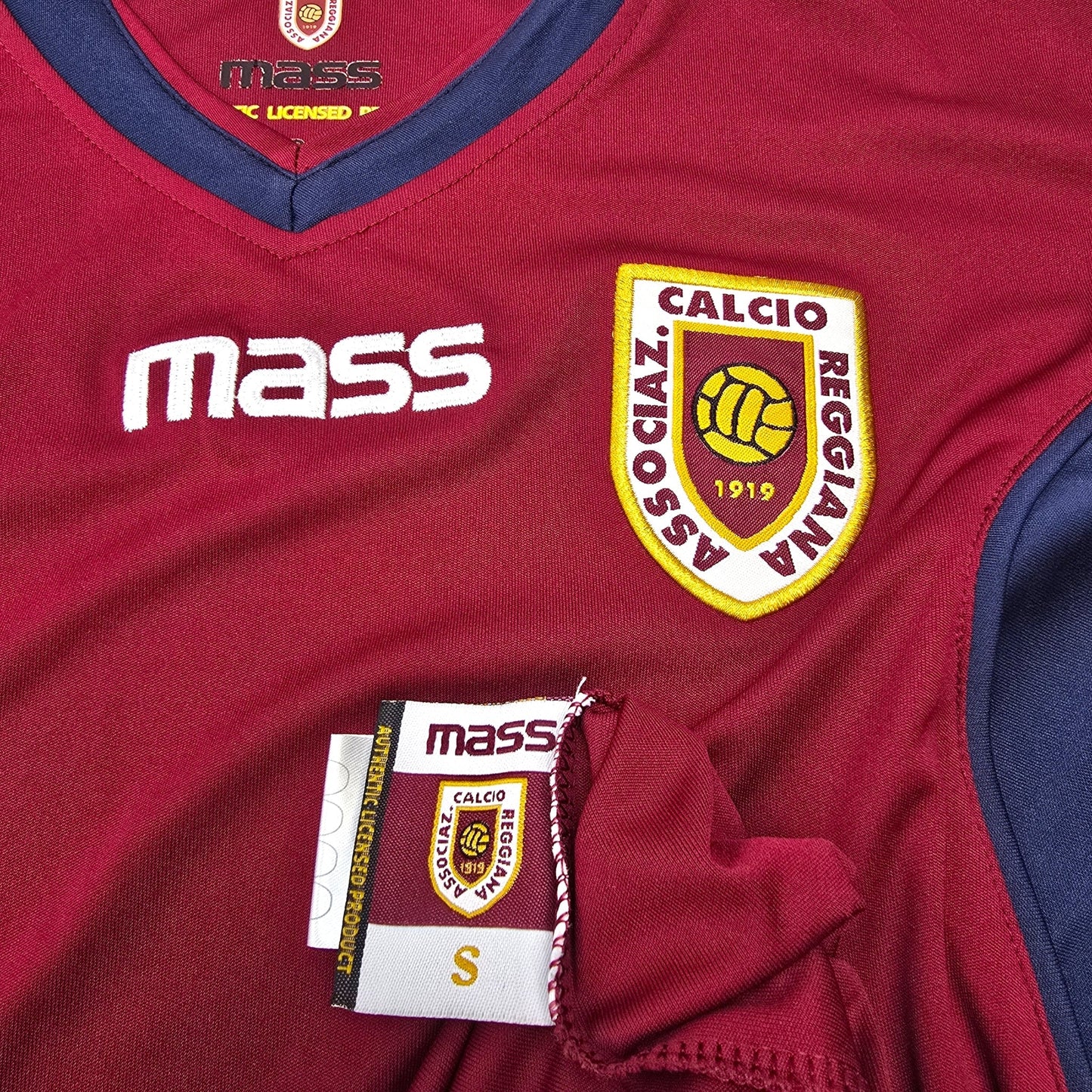 2007/08 Reggiana Training Shirt Football Shirt (S) Mass