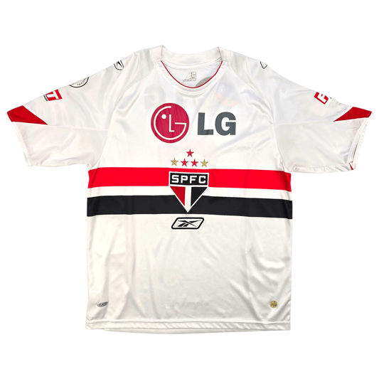 2007/08 Sao Paulo Home Football Shirt (L) Reebok #7