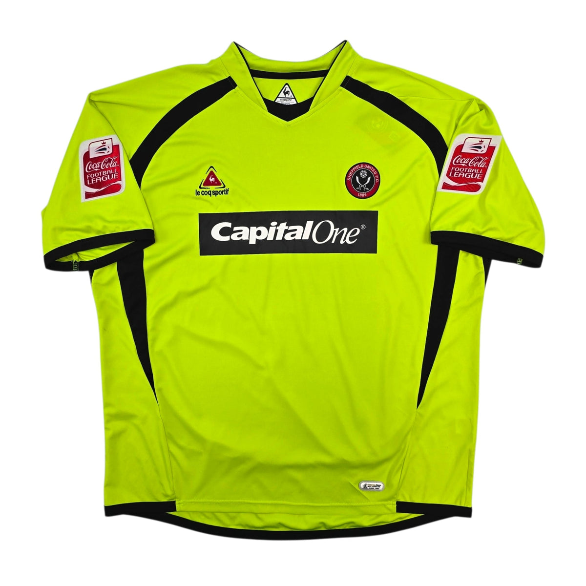 2007/08 Sheffield United Away Football Shirt (3XL) Le Coq Sportif #6 Beattie