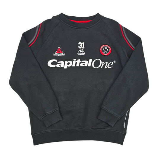 2007/08 Sheffield United Training Top (L) Le Coq Sportif #31 (Nicky Laws) Player Issue