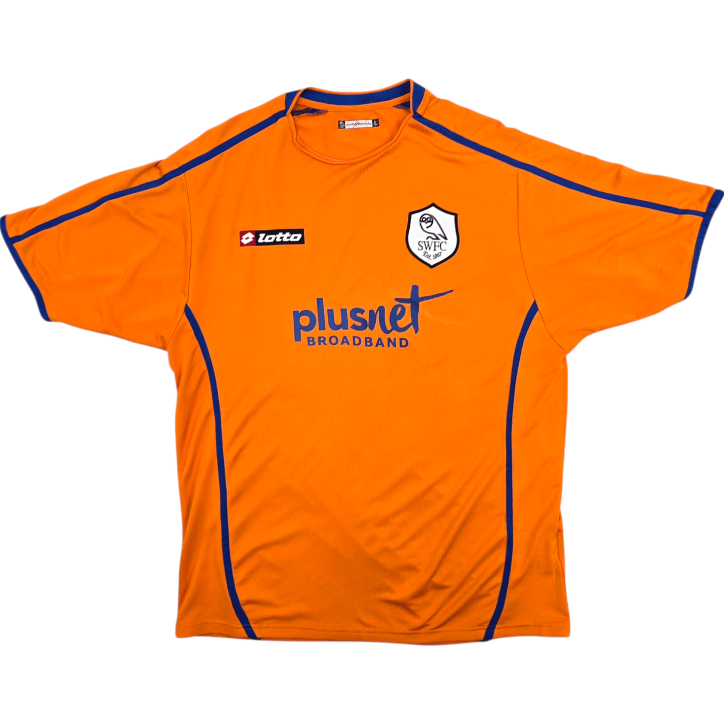 2007/08 Sheffield Wednesday Away Football Shirt (L) Lotto