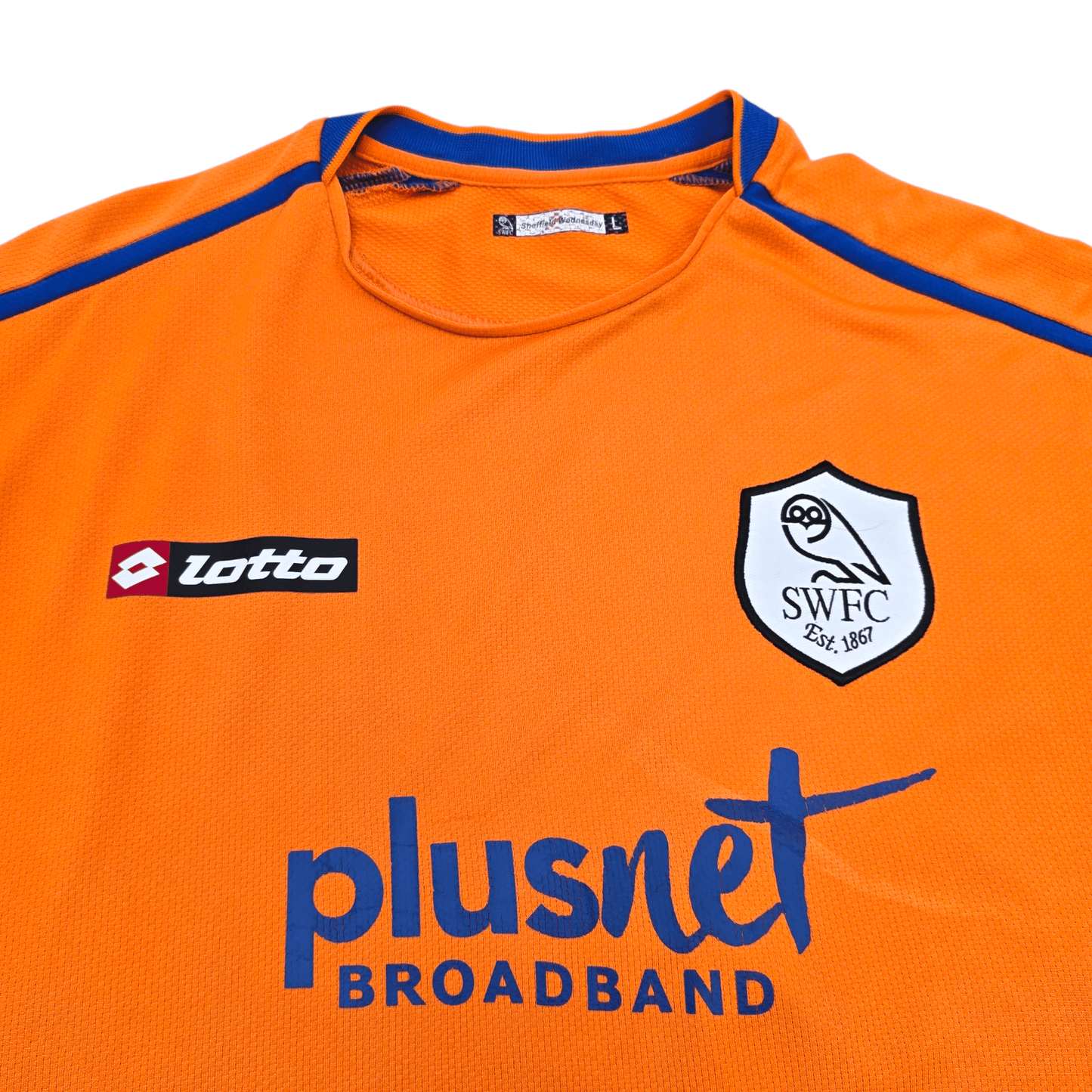 2007/08 Sheffield Wednesday Away Football Shirt (L) Lotto