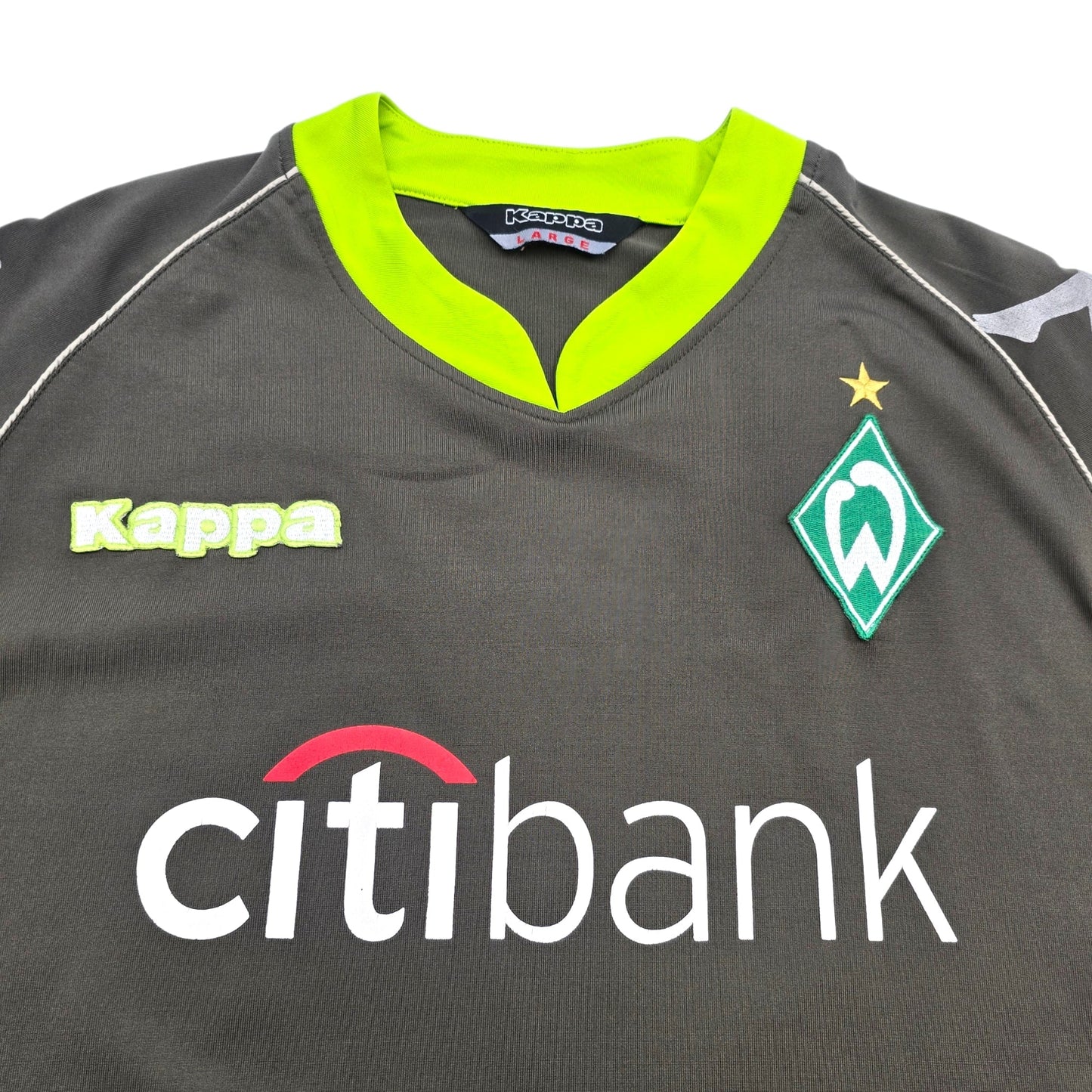 2007/08 Werder Bremen Away Football Shirt (L) Kappa