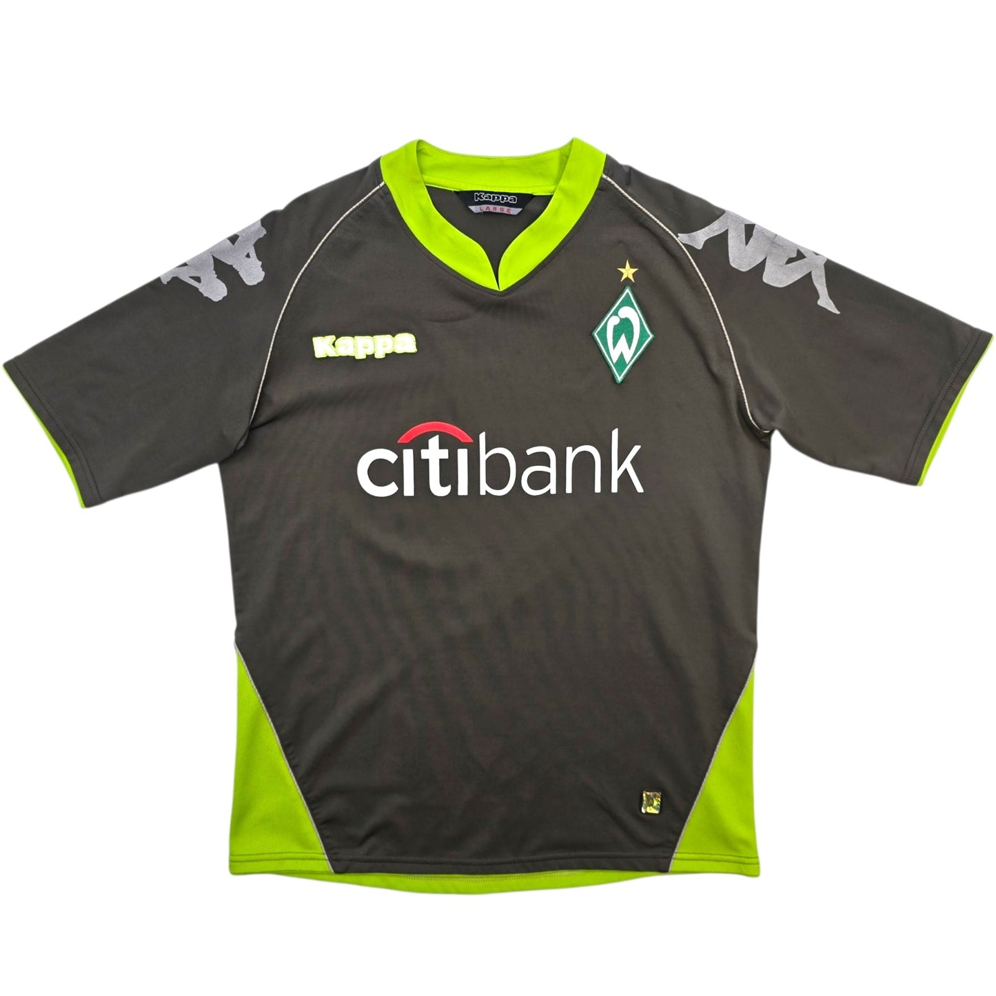 2007/08 Werder Bremen Away Football Shirt (L) Kappa