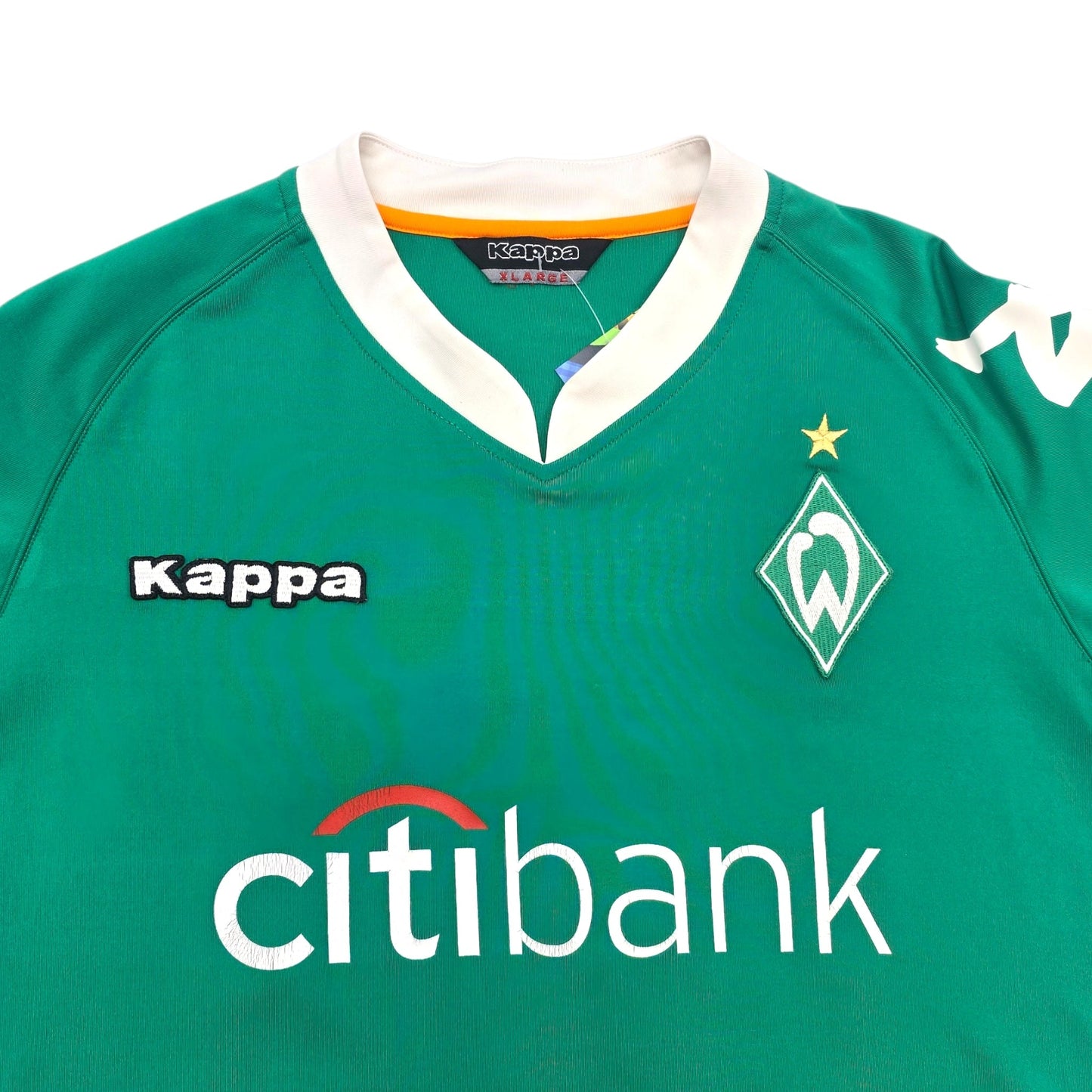 2007/08 Werder Bremen Home Football Shirt (XL) Kappa #22 Frings