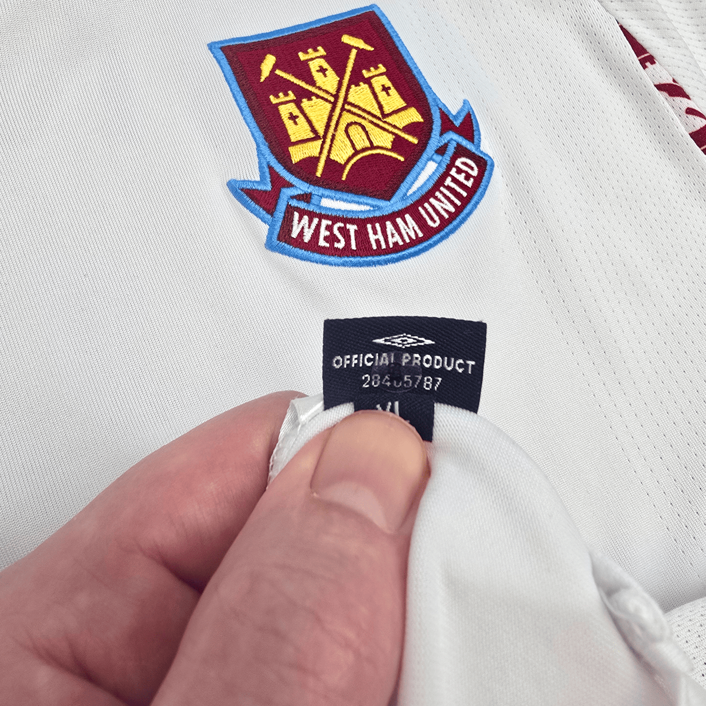 2007/08 West Ham United Away Football Shirt (XL) Umbro #7 Ljungberg