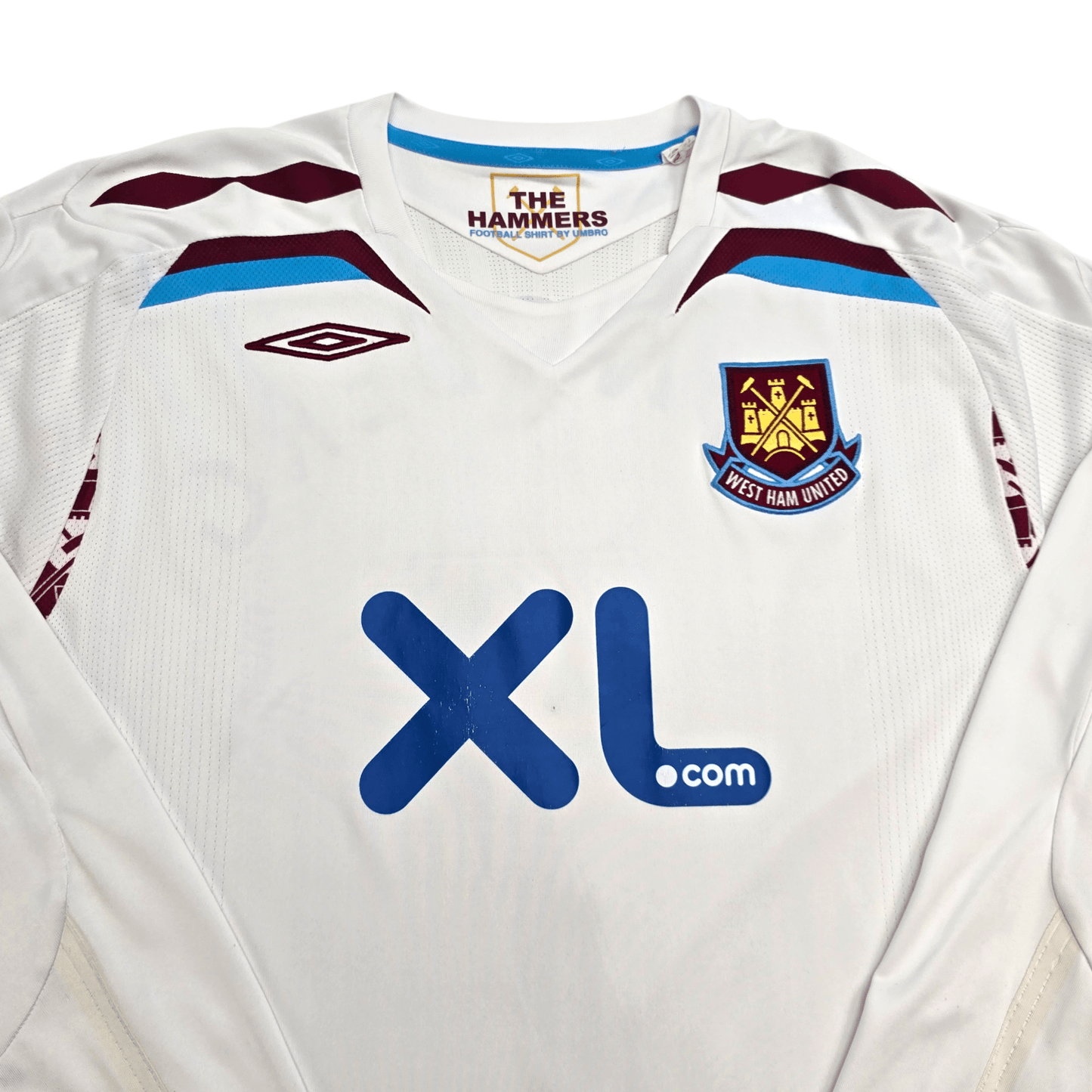 2007/08 West Ham United Away Football Shirt (XL) Umbro #7 Ljungberg