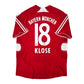 2007/09 Bayern Munich Home Football Shirt (L) Adidas #18 Klose