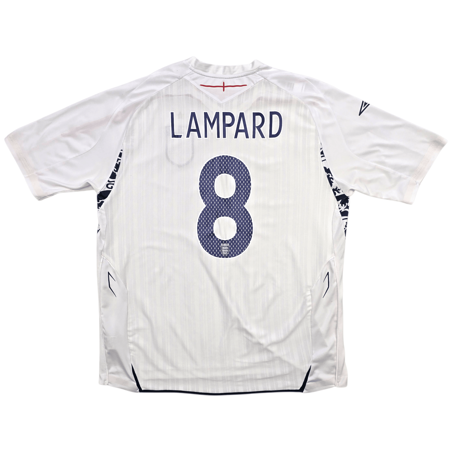 2007/09 England Home Football Shirt (2XL) Umbro #8 Lampard