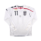 2007/09 England Home Football Shirt (L) Umbro #11 Lennon