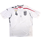 2007/09 England Home Football Shirt (XL) Umbro #4 Gerrard (BNWTs)