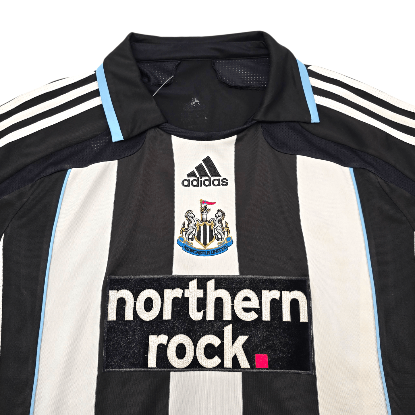 2007/09 Newcastle United Home Football Shirt (L) Adidas #16 Milner