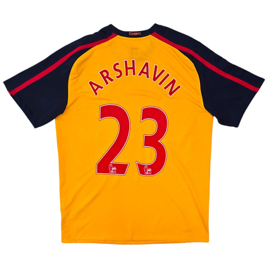 2008/09 Arsenal Away Football Shirt (L) Nike #23 Arshavin