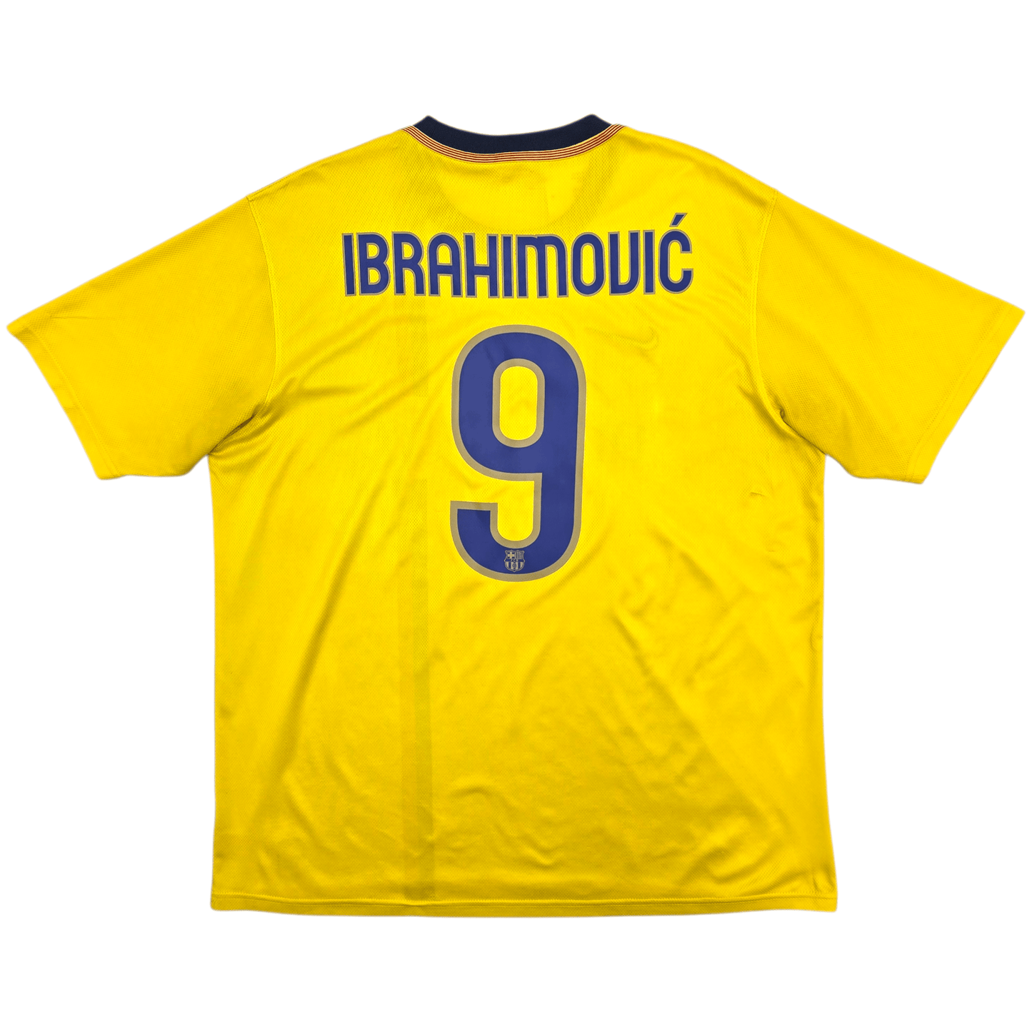2008/09 Barcelona Away Football Shirt (XL) Nike #9 Ibrahimovic (Basic)