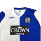 2008/09 Blackburn Rovers Home Football Shirt (L) Umbro #9 Santa Cruz
