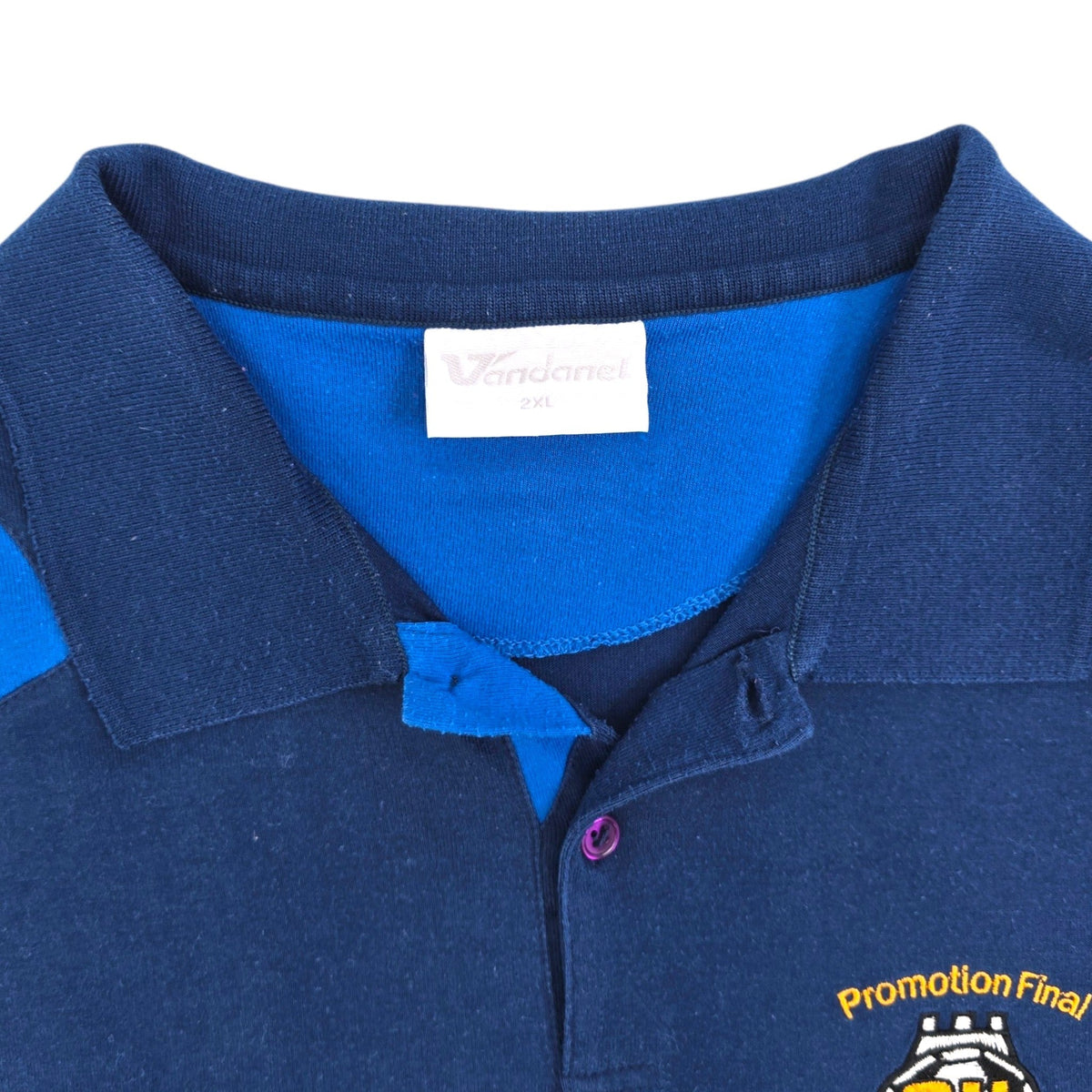 2008/09 Cambridge United Polo Shirt (2XL) Vandanel (Promotion Final | Wembley)