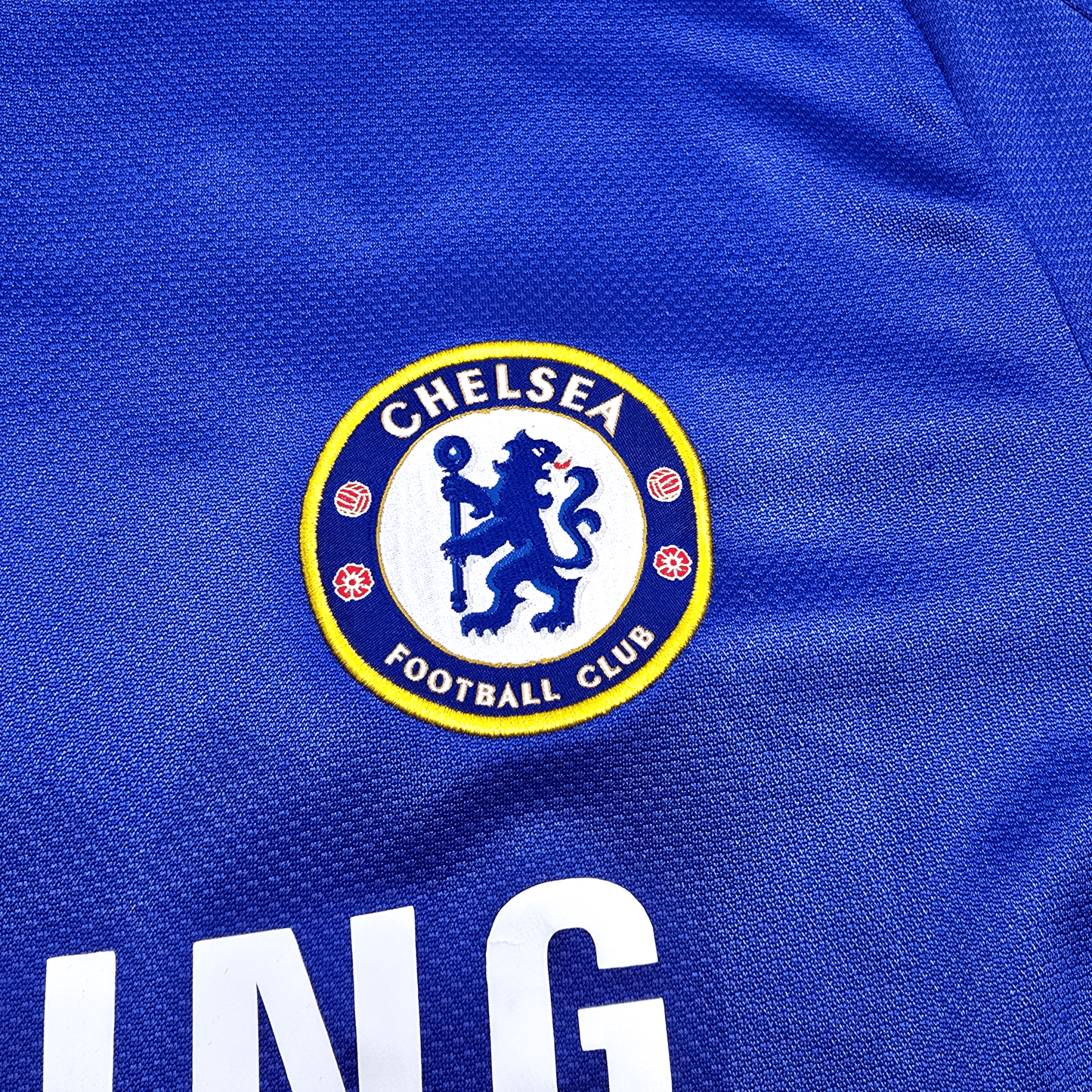 2008/09 Chelsea Home Football Shirt (L) Adidas #13 Ballack