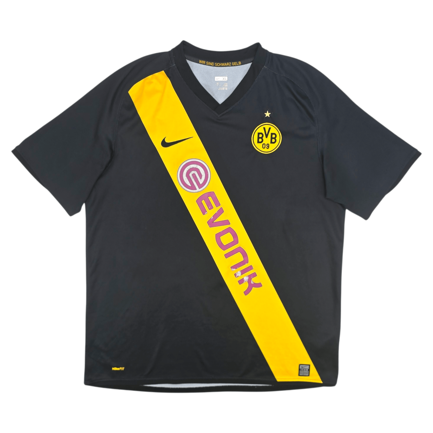 2008/09 Dortmund Away Football Shirt (XL) Nike