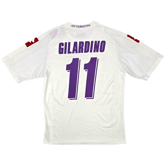 2008/09 Fiorentina Away Football Shirt (L) Lotto #11 Gilardino