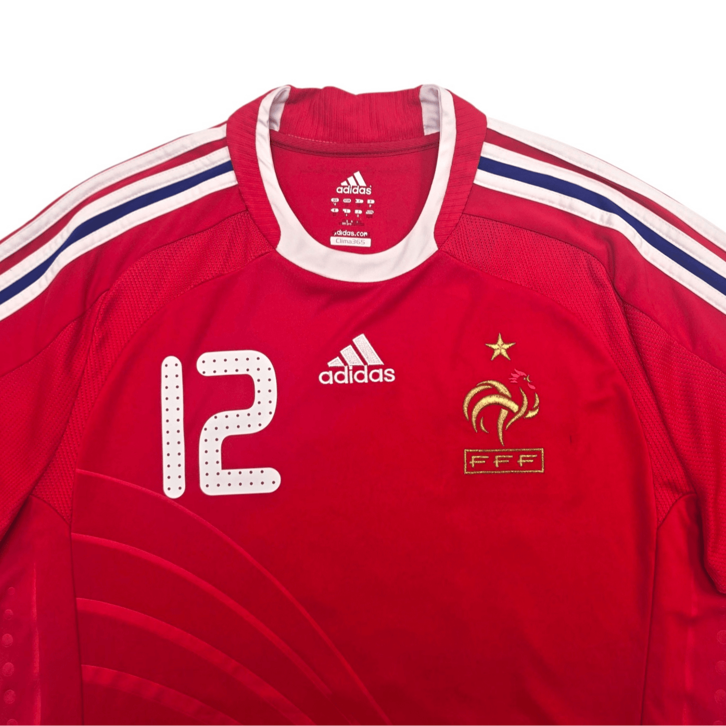 2008/09 France Away Football Shirt (M) Adidas #12 Henry