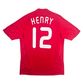 2008/09 France Away Football Shirt (M) Adidas #12 Henry