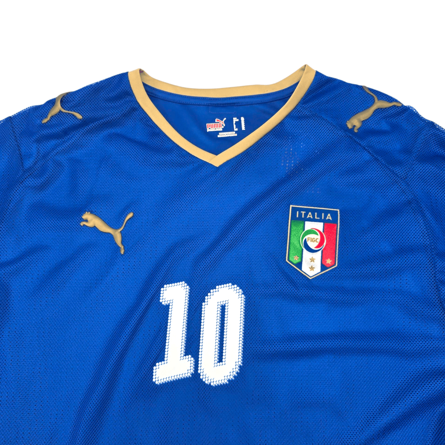 2008/09 Italy Home Football Shirt (XL) Puma #10 Totti