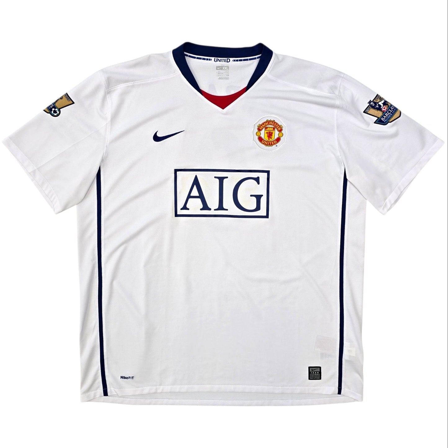 2008/09 Manchester United Away Football Shirt (2XL) Nike #9 Berbatov