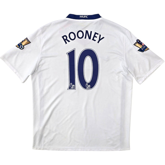 2008/09 Manchester United Away Football Shirt (L) Nike #10 Rooney