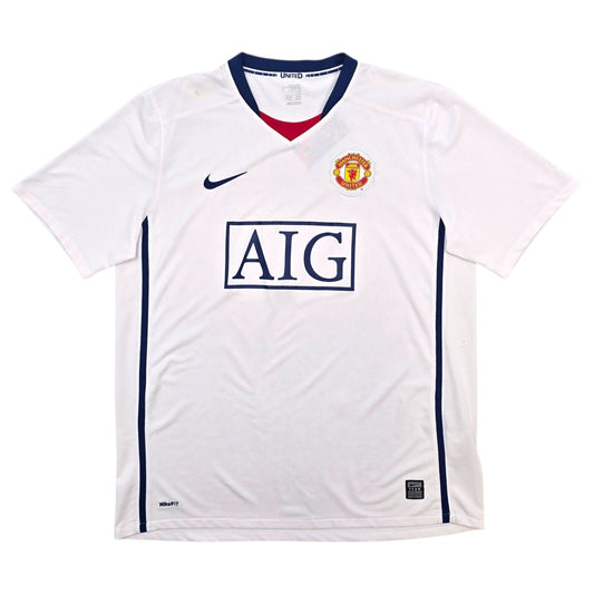2008/09 Manchester United Away Football Shirt (L) Nike