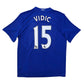 2008/09 Manchester United Third Football Shirt (L) Nike #15 Vidic