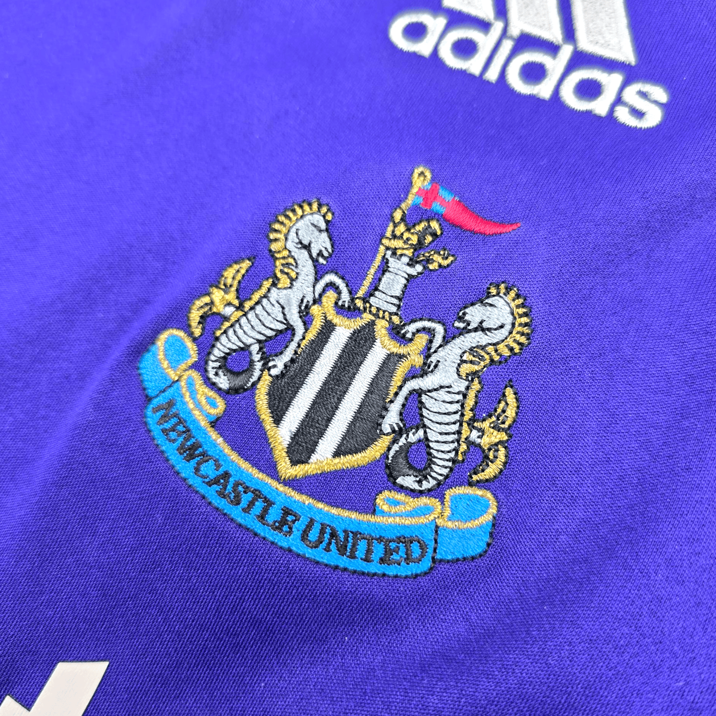 2008/09 Newcastle United Away Football Shirt (S) Adidas #19 Jonas