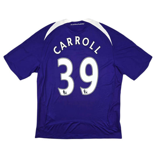 2008/09 Newcastle United Away Football Shirt (XL) Adidas #39 Carroll
