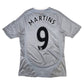 2008/09 Newcastle United Third Football Shirt (M) Adidas #9 Martins