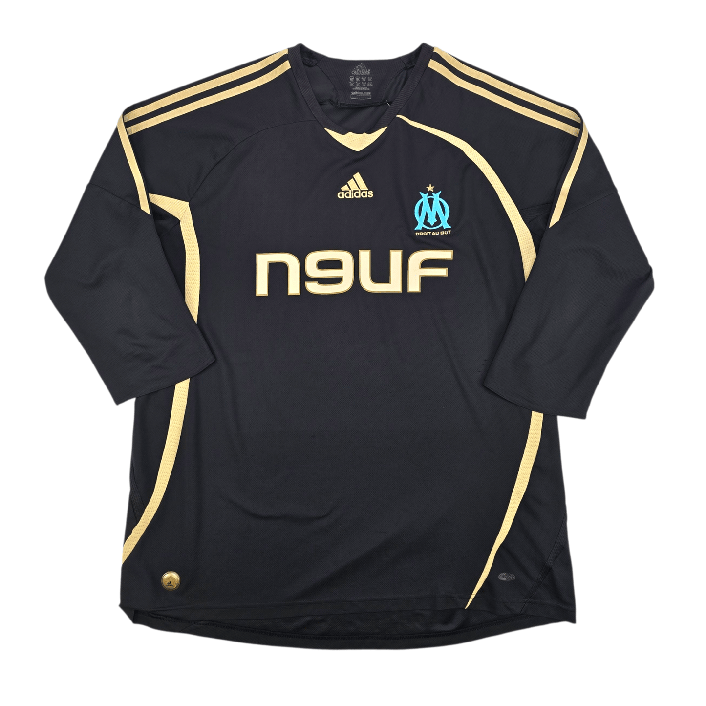 2008/09 Olympique Marseille Goal Keeper Football Shirt (2XL) Adidas