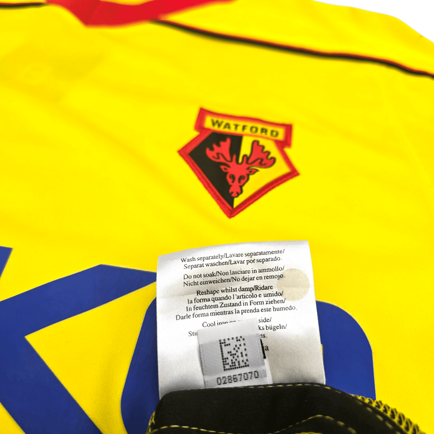 2008/09 Watford Home Football Shirt (L) Diadora #8 Eustace