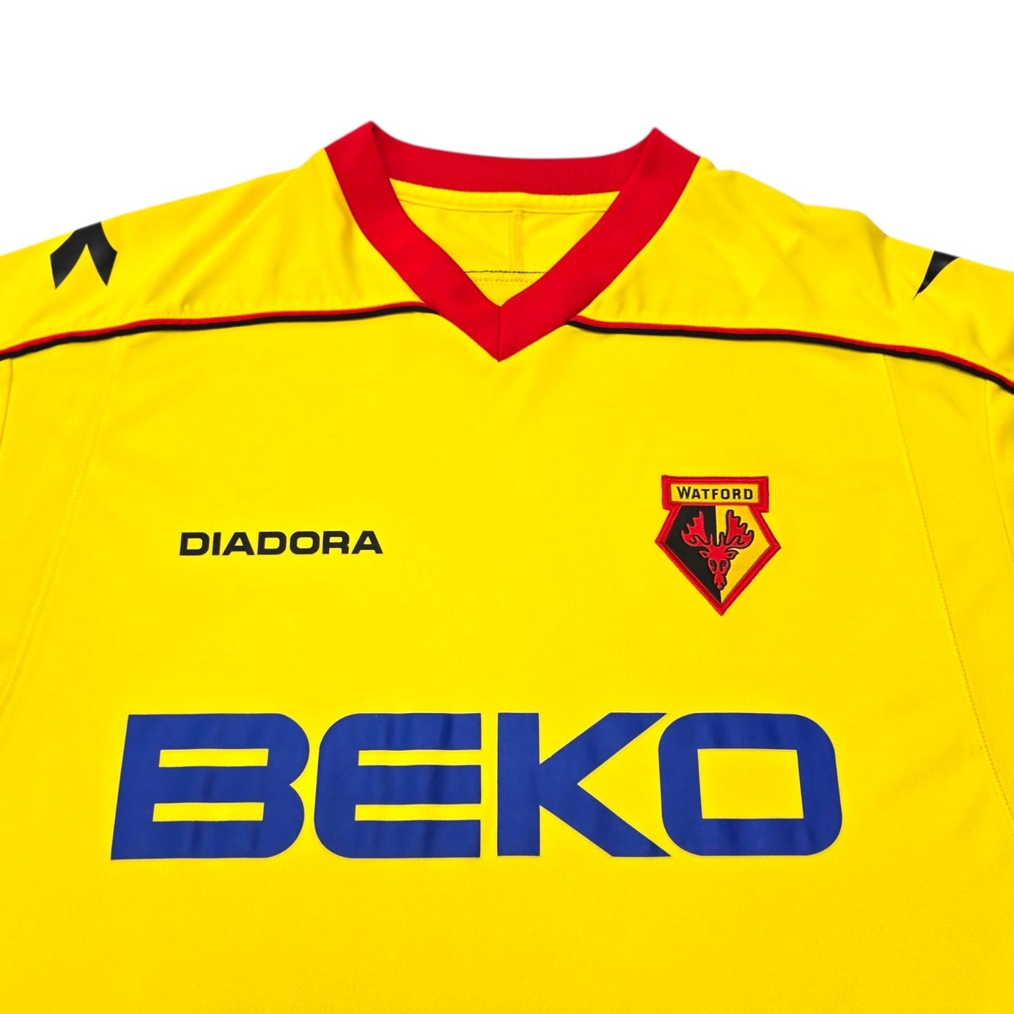 2008/09 Watford Home Football Shirt (XL) Diadora