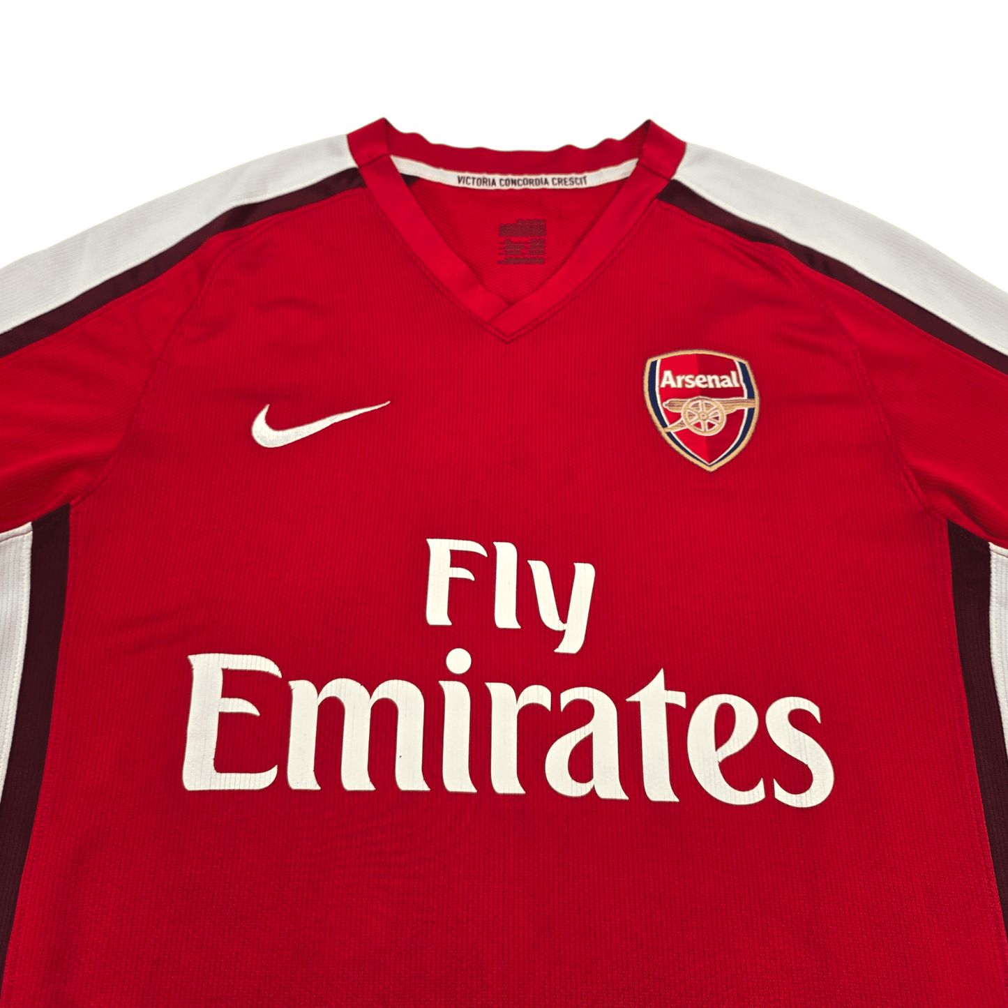 2008/10 Arsenal Home Football Shirt (M) Nike #4 Fabregas