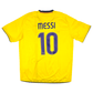 2008/10 Barcelona Away Football Shirt (XL) Nike #10 Messi