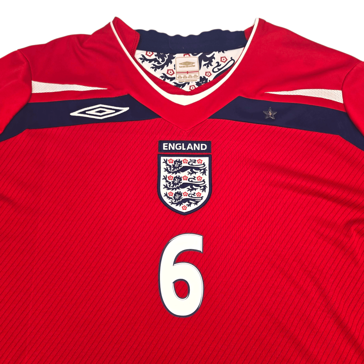2008/10 England Away Football Shirt (2XL) Umbro #6 Terry