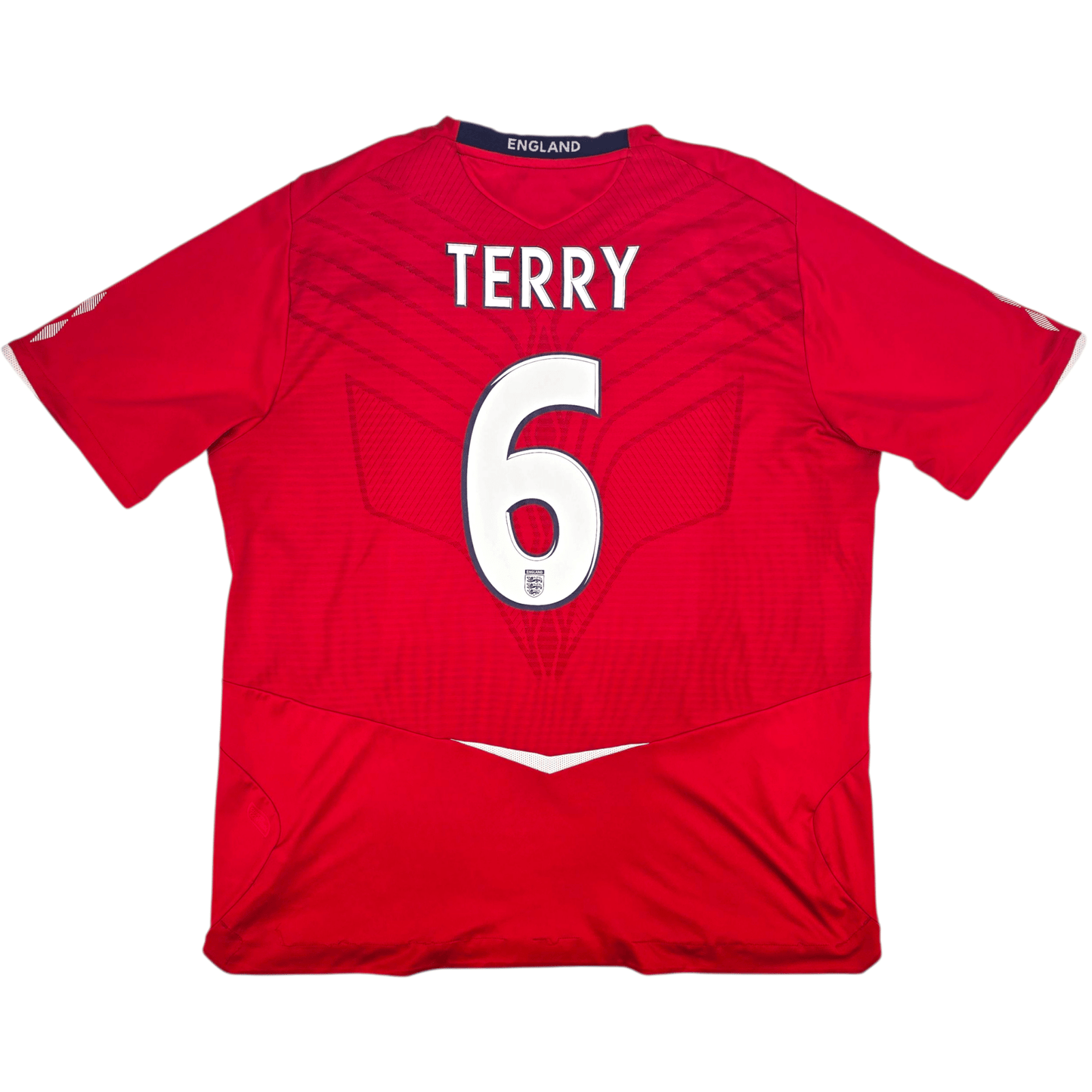 2008/10 England Away Football Shirt (2XL) Umbro #6 Terry