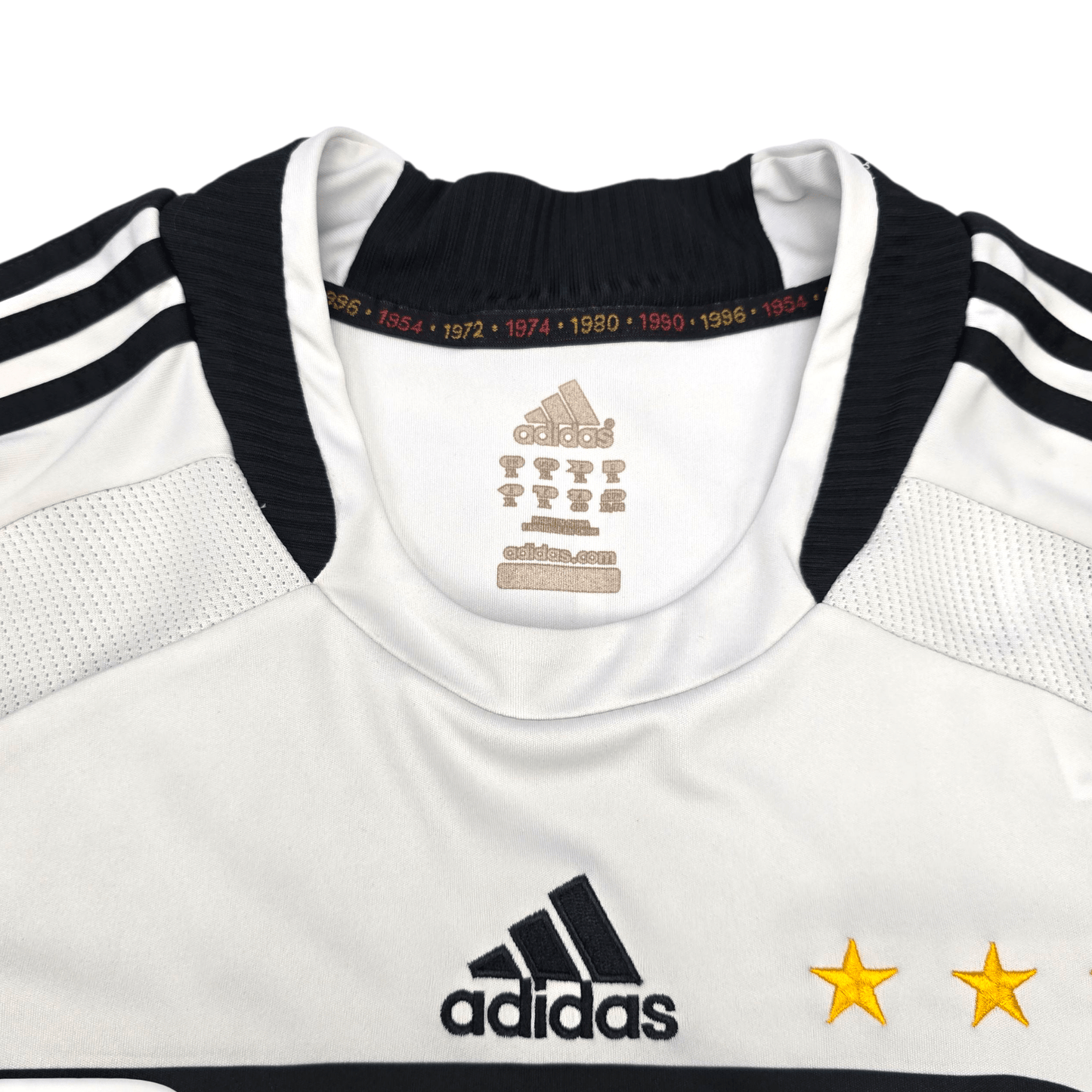 2008/10 Germany Home Football Shirt (XL) Adidas #13 Ballack