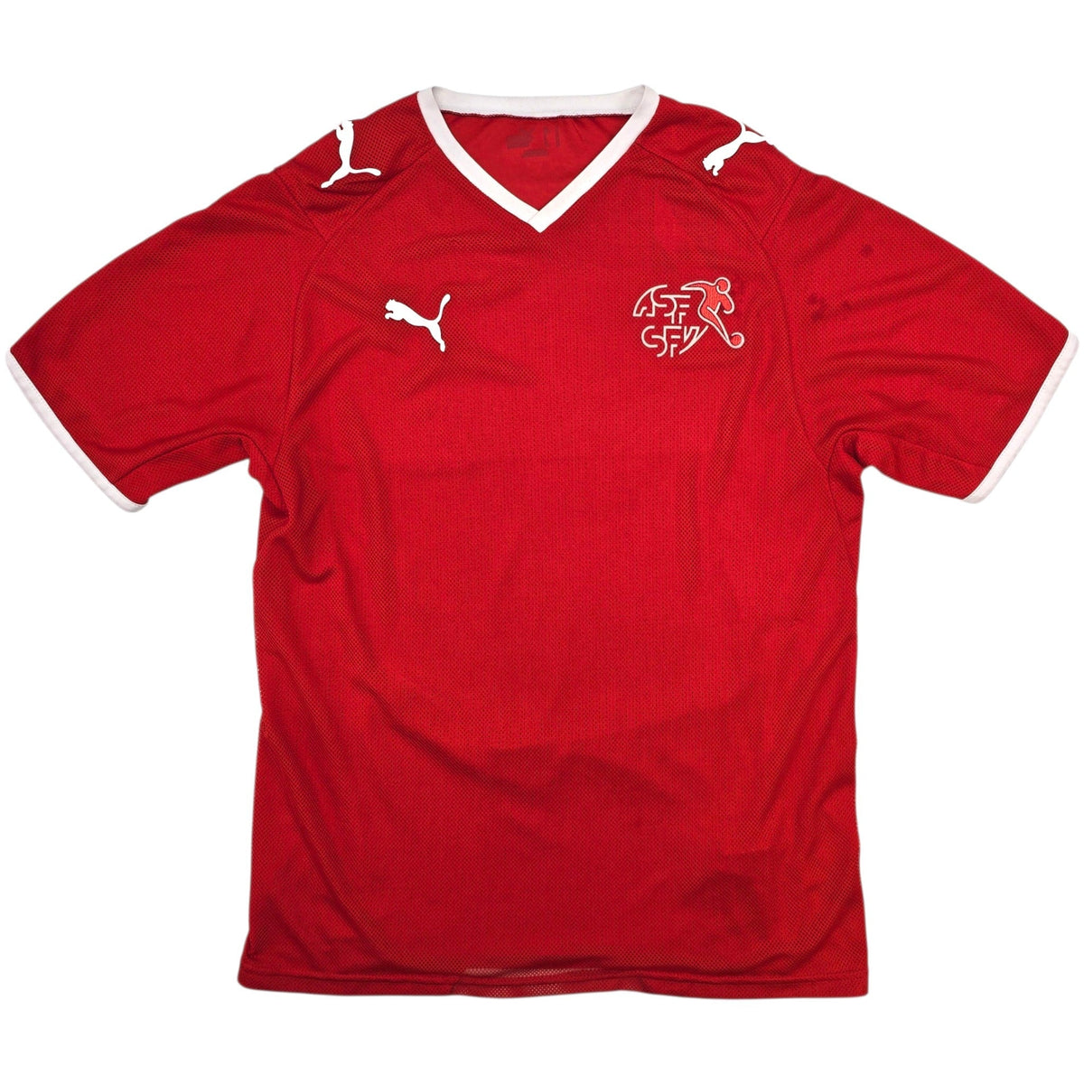 2008/10 Switzerland Home Football Shirt (M) Puma