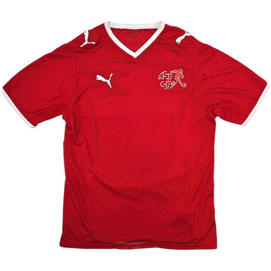 2008/10 Switzerland Home Football Shirt (M) Puma